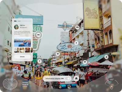 AR Tour Guide apple vision pro augmented reality travel ui ux wearable technology