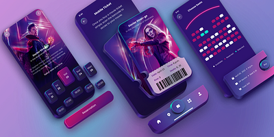 Movie Booking App UI ui