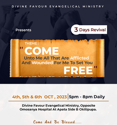 Church Flyer Design design flyer design graphic design graphics design israel oluwabusuyi social media designs