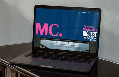 MC WEBSITE — Redesign colorful design digital design new zealand typography ui webdesign website