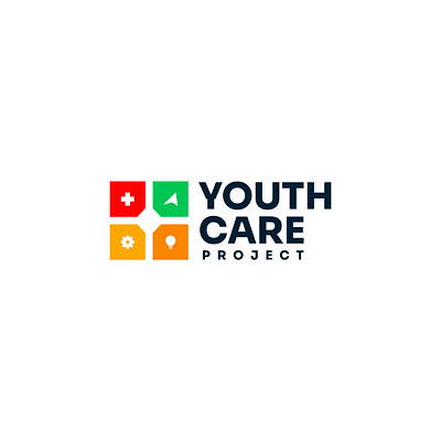 Youth care project logo app branding design graphic design illustration logo typography ui ux vector
