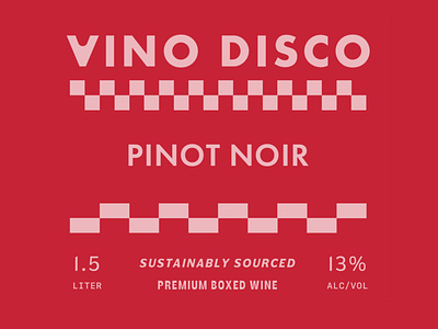 Pinot Disco lettering print type typography