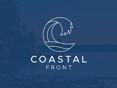 C Wave Logo brand branding c c letter c logo graphic design logo ocean logo ocean splash splash logo wave wave logo