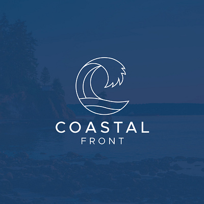 C Wave Logo brand branding c c letter c logo graphic design logo ocean logo ocean splash splash logo wave wave logo