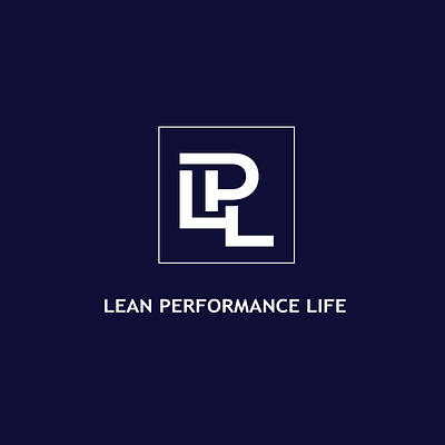 Lean Performance Life logo branding graphic design logo