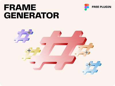 Frame Generator plugin figma free plugin productivity