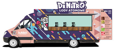 Ice Cream Truck Wrap Design: car wraps food truck graphic designer truck wrap vehicle graphics vehicle wrap