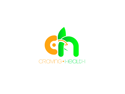 Craving Health graphic design illustration logo