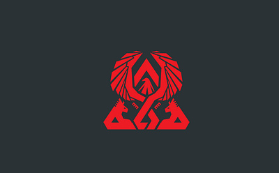 Tres Uniqk Logo graphic design illustration logo design