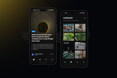 Online Kosova - News MobileApp branding creativity design illustration inspo product productdesign typography ui userexperience userinterface ux