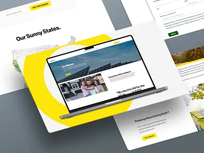 Complete Solar Web Design figma product design ui design ux design web design webflow