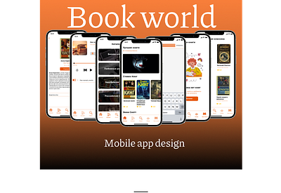 Mobile app "Book World"