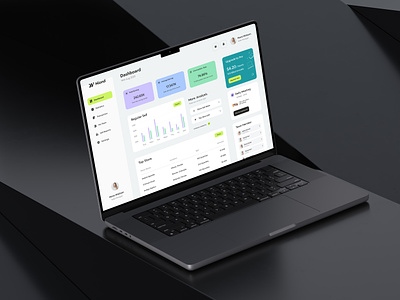 Sales Analytics Dashboard design interface landing page productt ui ux web web design web site web ui website