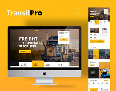 TransitPro design figma topfed ui web design web development