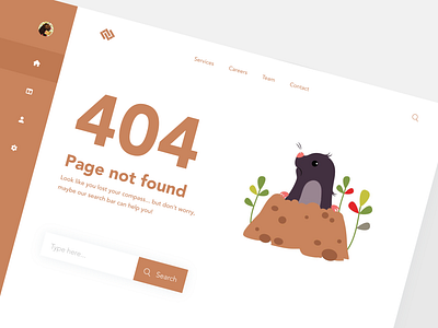 404 Page not found - Daily UI 07 404 404 page dailyui dailyuichallenge minimalistic modern ui ux