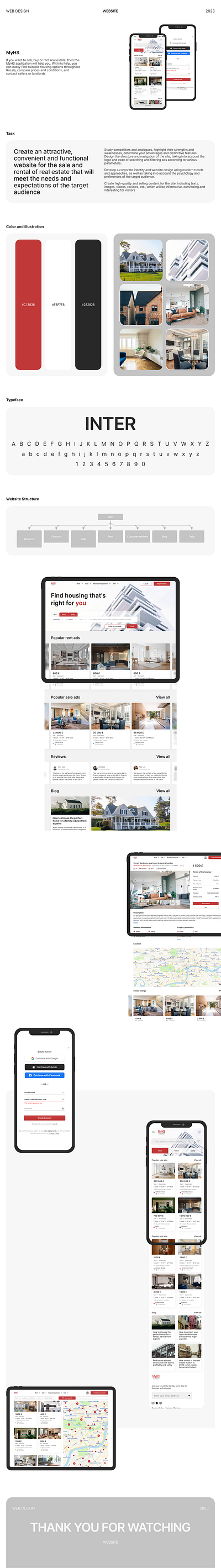 Day 03 of #DailyUI Landing Page app design mobile real estate ui ux web