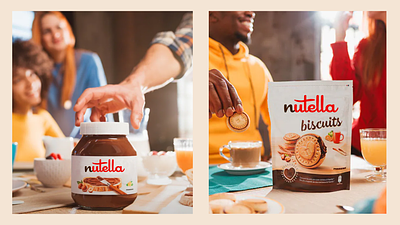 Nutella Rebranding branding concept design graphic design illustration logo