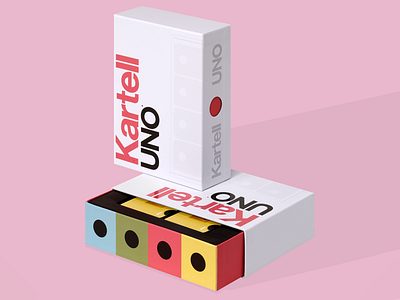 Kartell X UNO Premium Packaging Design collector graphic design los angeles packaging design packaging