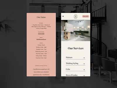 Sirène Mobile Composites art direction branding design graphic design layout logo mobile typography ui web design website