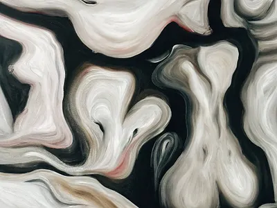 Dressing room artist canvas oil painting