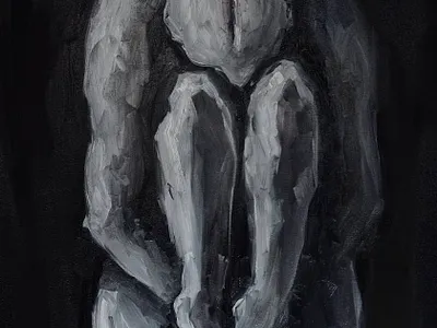 In art artist canvas oil painting