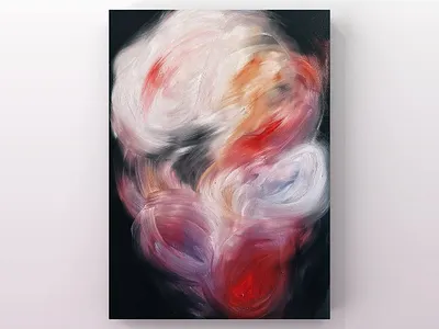 Elvis abstract art canvas oil