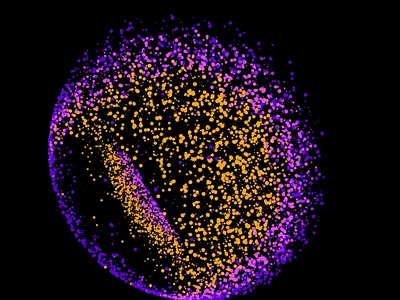 Particles Sequence .0001 animation apple branding dot dots illustration infographic motion graphics particle particles scifi sequence sphere syfy