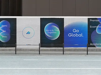 Pattern - Concept Posters branding concept ecommerce gradient identity marketplaces partners pattern