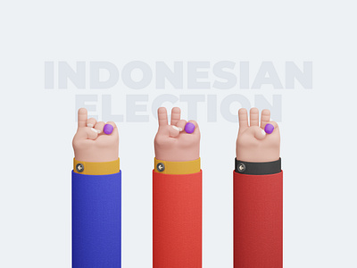 Indonesian Election 2024 2024 3d ballot ballot box campaign candidate democracy election government hand illustration indonesia political politics poll president referendum vote voter voting