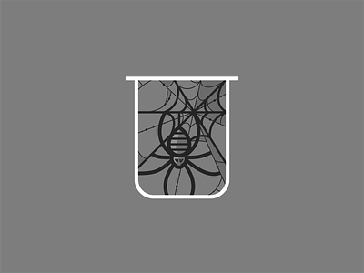 Spider black branding bugs dark design graphic design icon icon set illustration insect logo nature spider vector web wildlife