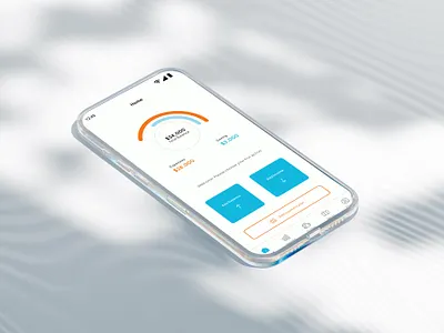 Home Page User interface design
