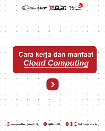 Cara Kerja dan Manfaat Cloud Computing graphic design