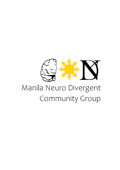 Manila neurodivergent logo branding logo typography