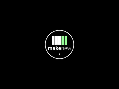 MakeNew Logo branding design graphic design logo typography vector