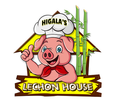 Higala's Lechon House Logo branding logo