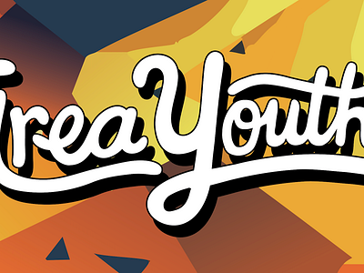 Area Youth Mural design graphic design illustration lettering mural vector