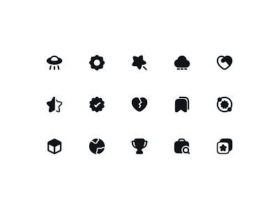 New Icons ⚡️ bookmark figma plugin graphics hugeicons icon icon design icon library icon pack icon set iconography icons illustration job search service solar system solid icon vector
