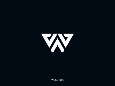 Letter W+A Logo ,Monogrom Logo! best logo brand logo letter logo logo idea logofulio monogrom logo top logo w a logo w logo wa letter logo