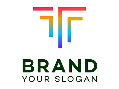 T letter logo branding design graphic design icon logo template typography vector