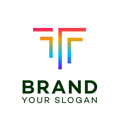 T letter logo branding design graphic design icon logo template typography vector