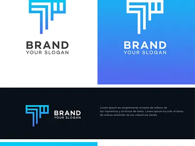 T letter logo branding design graphic design icon logo template typography vector