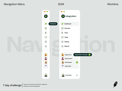 Day 7 challenge user-friendly Navigation Menu design intuitivedesign
