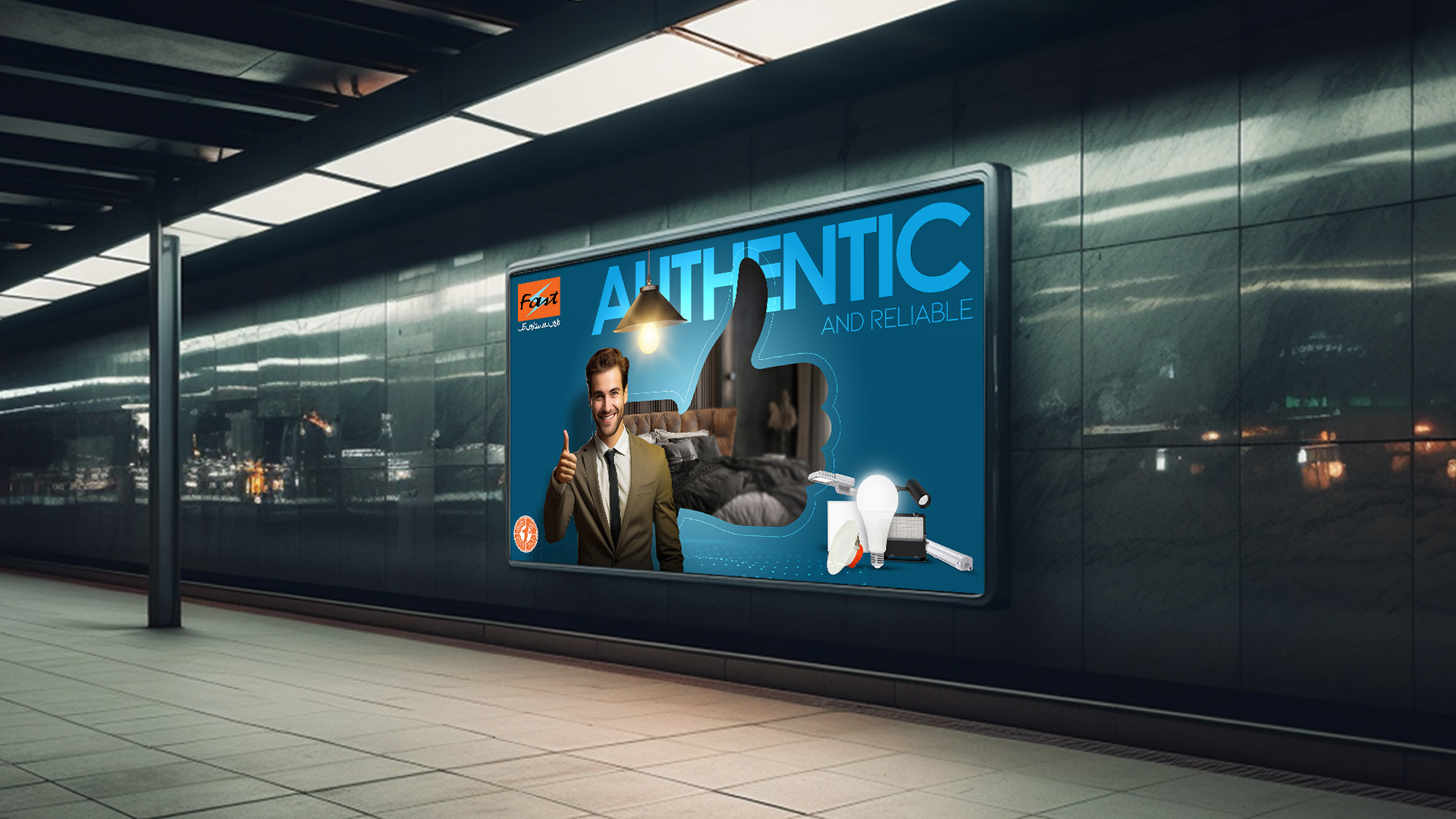 Fast Lights Outdoor Campaign banner billboard branding bus shelter bus stand campaign hoarding led lights lights outdoor campaign pole banner pole sign streamer