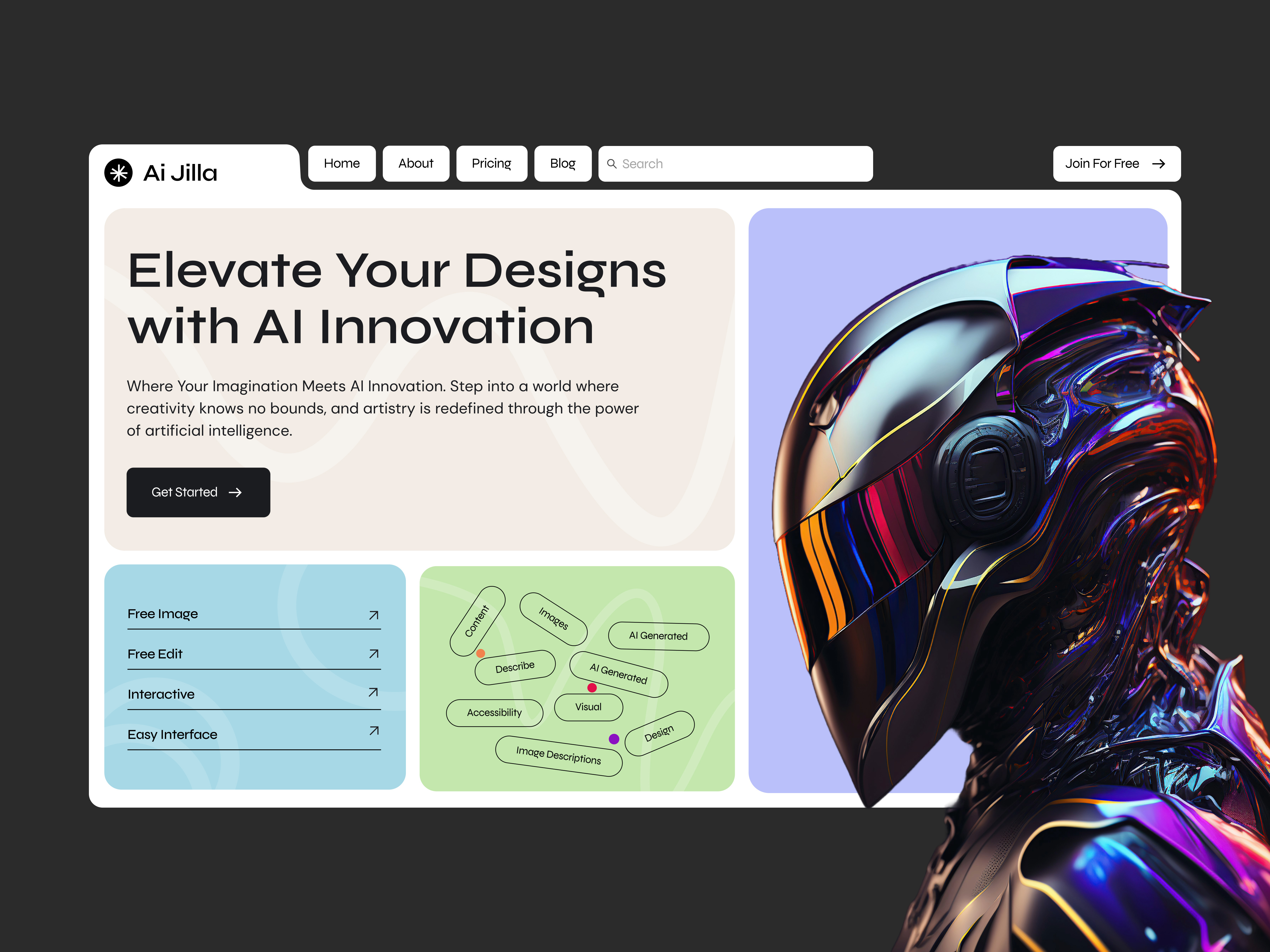 Example of Ai Website Design