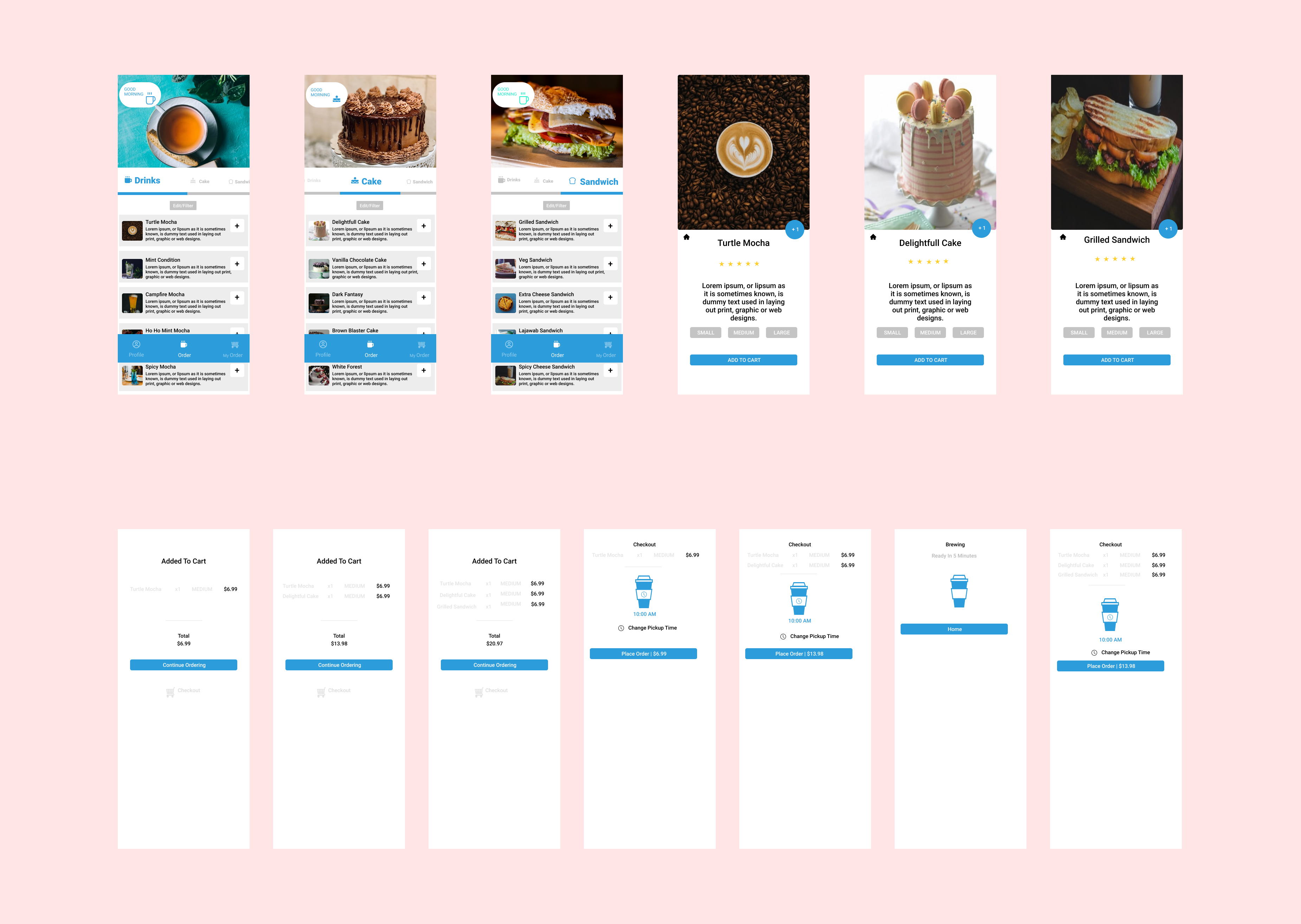 QuickBite: Effortless Food Ordering at Your Fingertips appdesign foodappdesign foodordering foodtech graphic design interactivedesign mobileappui ui userexperience uxdesign visualdesign