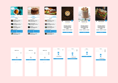 QuickBite: Effortless Food Ordering at Your Fingertips appdesign foodappdesign foodordering foodtech graphic design interactivedesign mobileappui ui userexperience uxdesign visualdesign