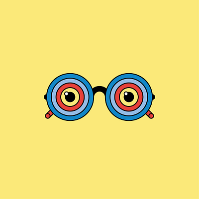 glasses. illustration vector