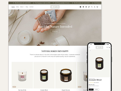 Candle - Beauty Shopify Theme beauty shopify theme beauty template candle shopify theme feminine shopify theme minimalist theme modern shopify theme shopify shopify beauty shopify customization shopify design shopify premade template shopify skincare shopify template shopify template design shopify theme shopify theme design shopify theme store shopify website shopify website design skincare shopify theme