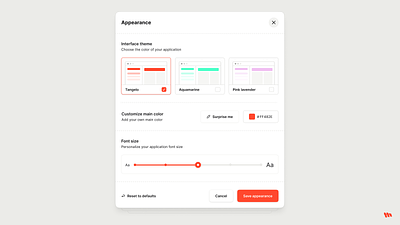 Appearance✨ appearance clean modal ui user interface ux