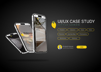 UI/UX Case Study case study design figma illustration mobile app mockups presentation prototyping typeface ui ux vector wireframe